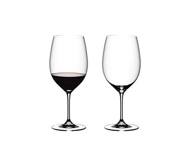 RIEDEL 6416/0 Vinum Cabernet Sauvignon/Merlot (Bordeaux), 2-piece red wine glass set, crystal glass on sale